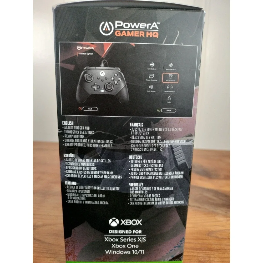 New Open Box PowerA Fusion Pro 4 Wired Controller Xbox Series X|S PC Hall Effect